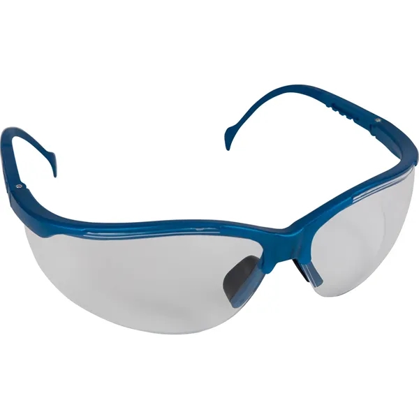 Safety glasses with UV protected lenses and colored frames.... from ASI 54100 Fields Manufacturing Inc / TargetLine®