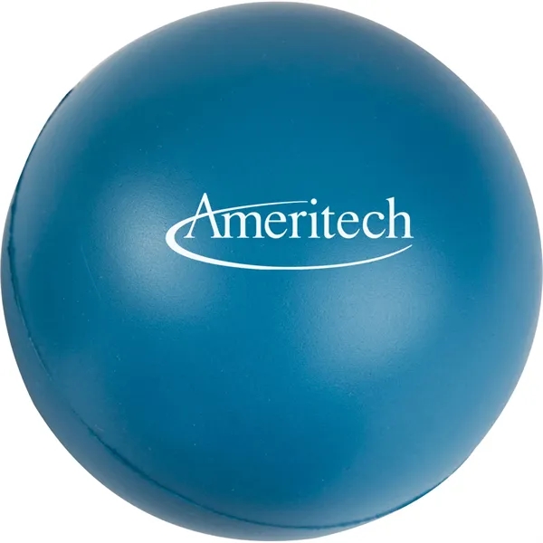 Large round stress ball made of polyurethane material and measuring 3"... from ASI 54100 Fields Manufacturing Inc / TargetLine®