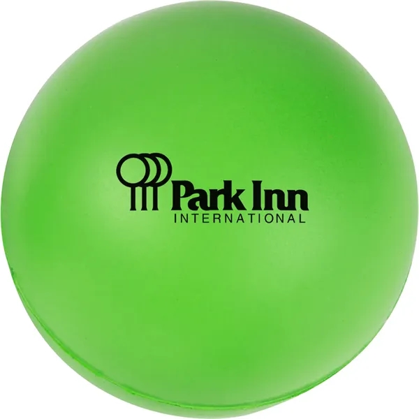 Large round stress ball made of polyurethane material and measuring 3"... from ASI 54100 Fields Manufacturing Inc / TargetLine®