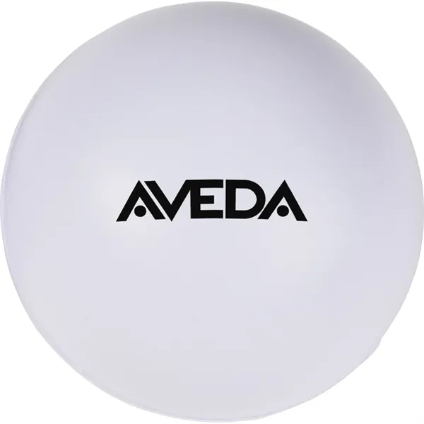 Large round stress ball made of polyurethane material and measuring 3"... from ASI 54100 Fields Manufacturing Inc / TargetLine®
