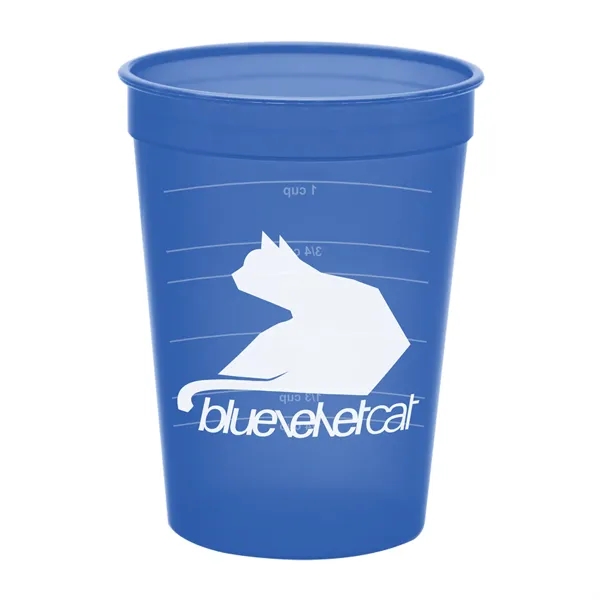 12 oz. Measuring Cup. Your logo one 1 side, measurements on... from ASI 40480 Koozie Group
