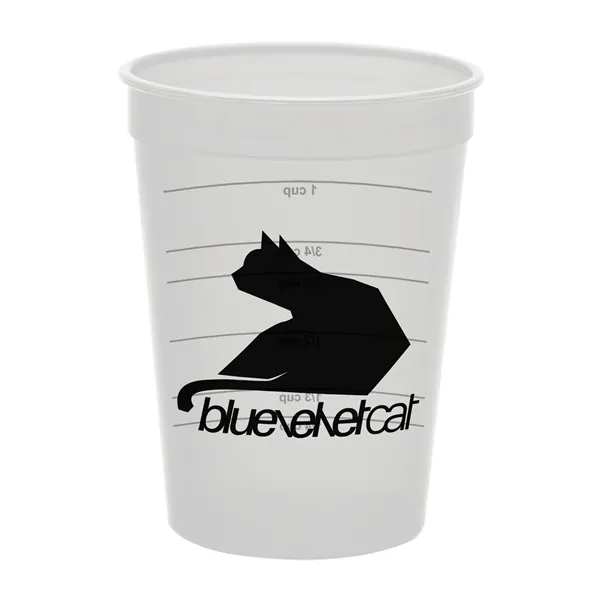 12 oz. Measuring Cup. Your logo one 1 side, measurements on... from ASI 40480 Koozie Group