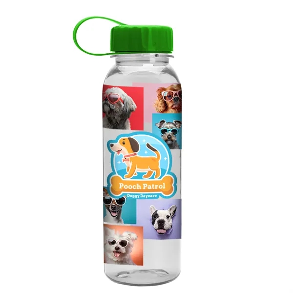 Garyline® Flat-Sided Tritan® Bottle with Tethered Lid - 2...... from ASI 40480 Koozie Group