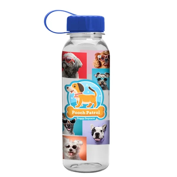 Garyline® Flat-Sided Tritan® Bottle with Tethered Lid - 2...... from ASI 40480 Koozie Group