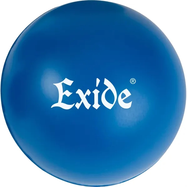 Large round stress ball made of polyurethane material and measuring 2... from ASI 54100 Fields Manufacturing Inc / TargetLine®