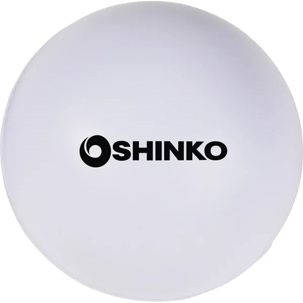 Large round stress ball made of polyurethane material and measuring 2... from ASI 54100 Fields Manufacturing Inc / TargetLine®