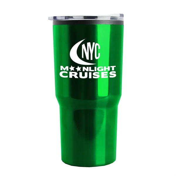 Carova - 18 oz. Stainless Steel Shell Auto Tumbler... from ASI 40480 Koozie Group