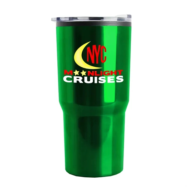 Carova - 18 oz. Stainless Steel Shell Auto Tumbler... from ASI 40480 Koozie Group