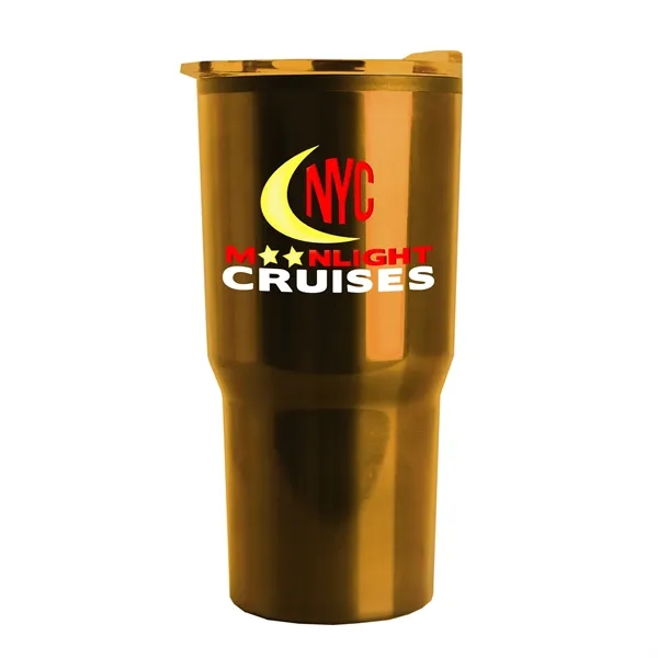 Carova - 18 oz. Stainless Steel Shell Auto Tumbler... from ASI 40480 Koozie Group