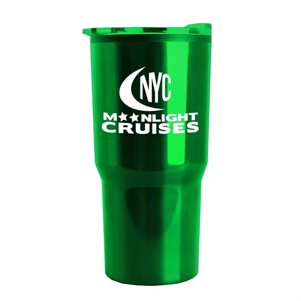 Carova - 18 oz. Stainless Steel Shell Auto Tumbler... from ASI 40480 Koozie Group