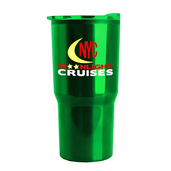 Carova - 18 oz. Stainless Steel Shell Auto Tumbler... from ASI 40480 Koozie Group