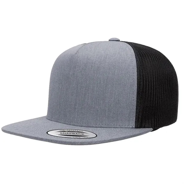 Breathable Flexfit 2-tone trucker cap with mesh back and custom imprint... from ASI 72657 Active Life Promo / Active Life