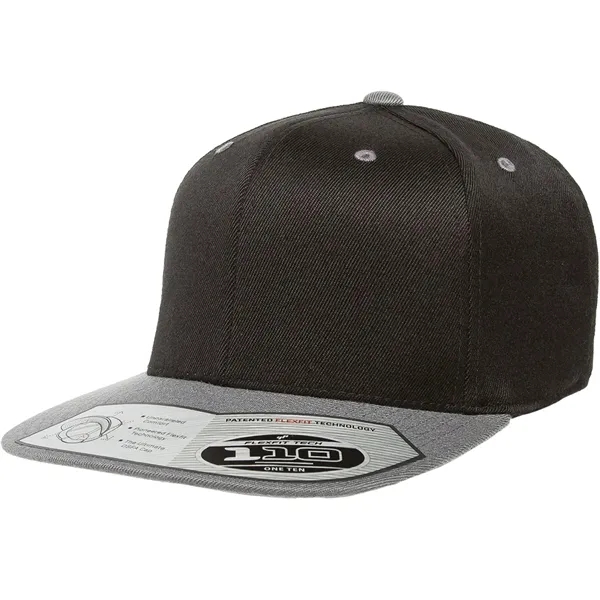 Flexfit 110 premium 2-tone snapback with wool blend and custom imprint... from ASI 72657 Active Life Promo / Active Life