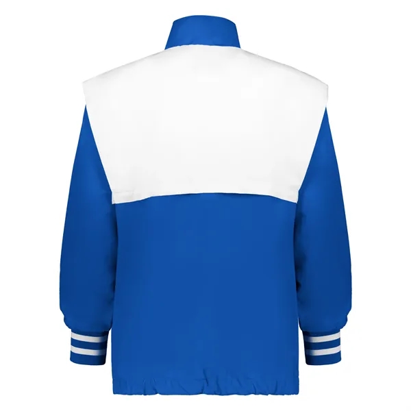 Youth full zip jacket with double pullers and an adjustable bottom... from ASI 37461 Augusta Sportswear