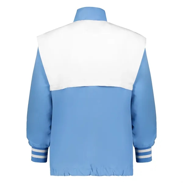 Youth full zip jacket with double pullers and an adjustable bottom... from ASI 37461 Augusta Sportswear