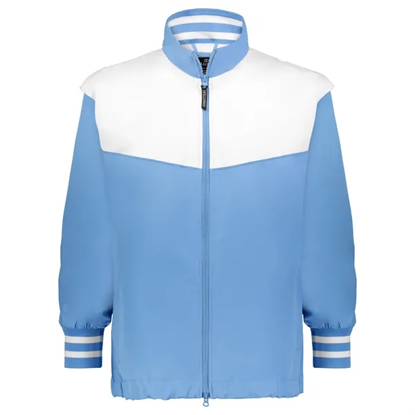 Youth full zip jacket with double pullers and an adjustable bottom... from ASI 37461 Augusta Sportswear