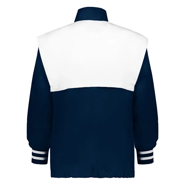 Youth full zip jacket with double pullers and an adjustable bottom... from ASI 37461 Augusta Sportswear