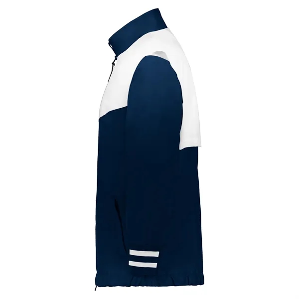 Youth full zip jacket with double pullers and an adjustable bottom... from ASI 37461 Augusta Sportswear