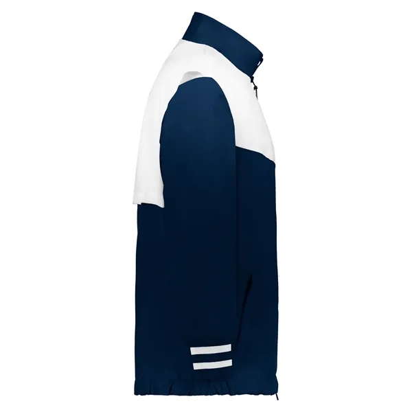 Youth full zip jacket with double pullers and an adjustable bottom... from ASI 37461 Augusta Sportswear