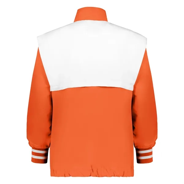 Youth full zip jacket with double pullers and an adjustable bottom... from ASI 37461 Augusta Sportswear