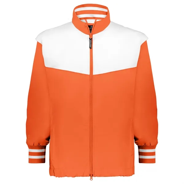 Youth full zip jacket with double pullers and an adjustable bottom... from ASI 37461 Augusta Sportswear