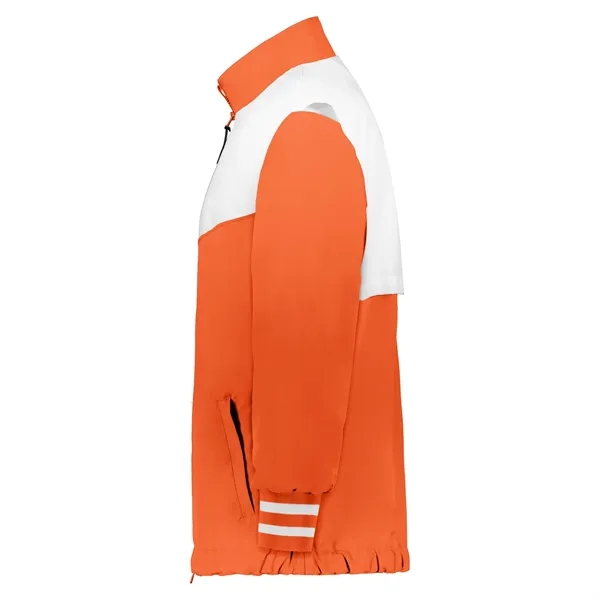 Youth full zip jacket with double pullers and an adjustable bottom... from ASI 37461 Augusta Sportswear