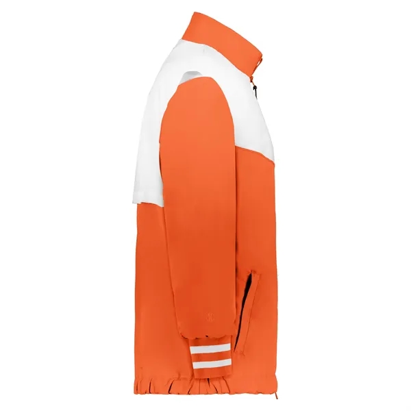 Youth full zip jacket with double pullers and an adjustable bottom... from ASI 37461 Augusta Sportswear