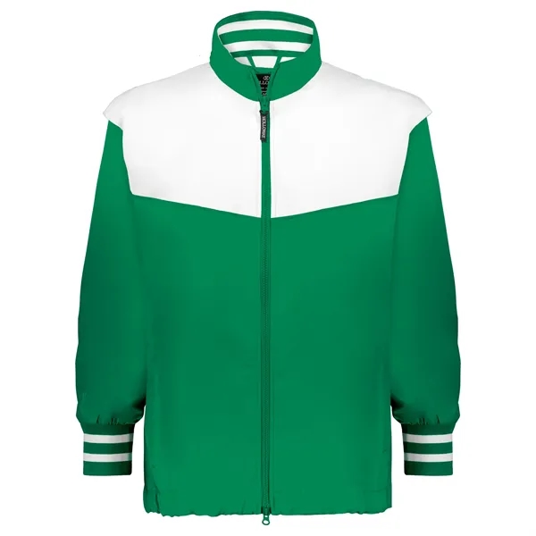 Youth full zip jacket with double pullers and an adjustable bottom... from ASI 37461 Augusta Sportswear