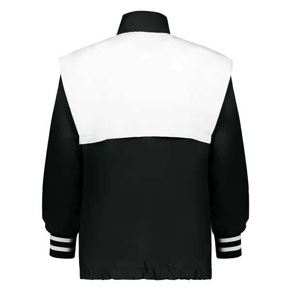 Youth full zip jacket with double pullers and an adjustable bottom... from ASI 37461 Augusta Sportswear