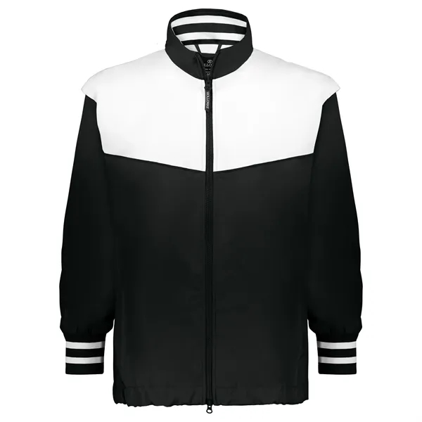 Youth full zip jacket with double pullers and an adjustable bottom... from ASI 37461 Augusta Sportswear