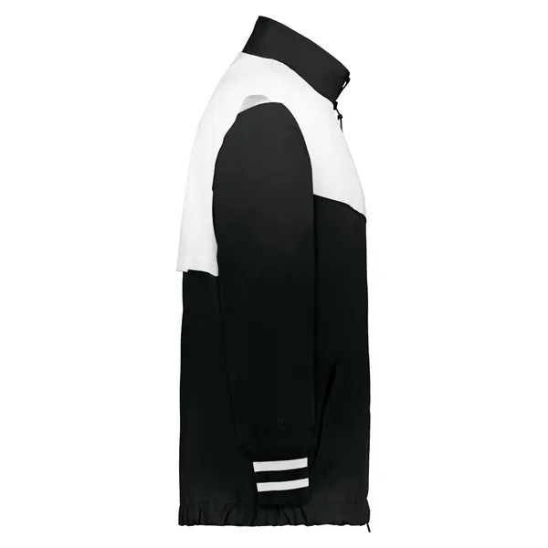 Youth full zip jacket with double pullers and an adjustable bottom... from ASI 37461 Augusta Sportswear