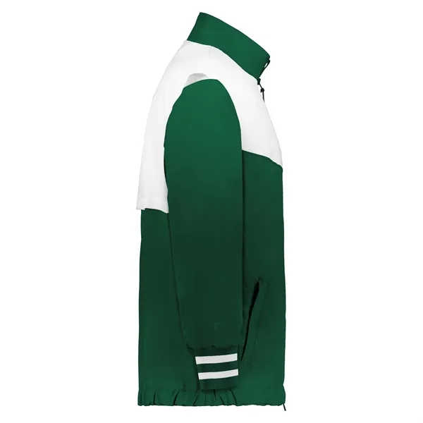 Youth full zip jacket with double pullers and an adjustable bottom... from ASI 37461 Augusta Sportswear