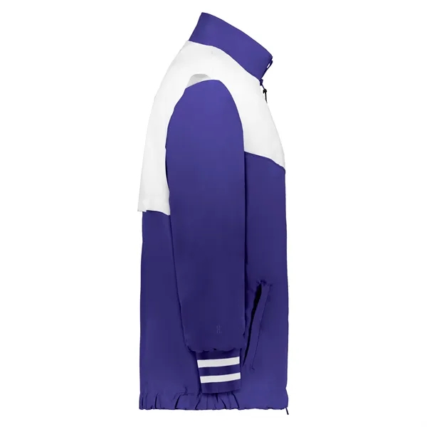 Youth full zip jacket with double pullers and an adjustable bottom... from ASI 37461 Augusta Sportswear