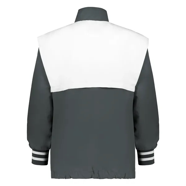 Youth full zip jacket with double pullers and an adjustable bottom... from ASI 37461 Augusta Sportswear