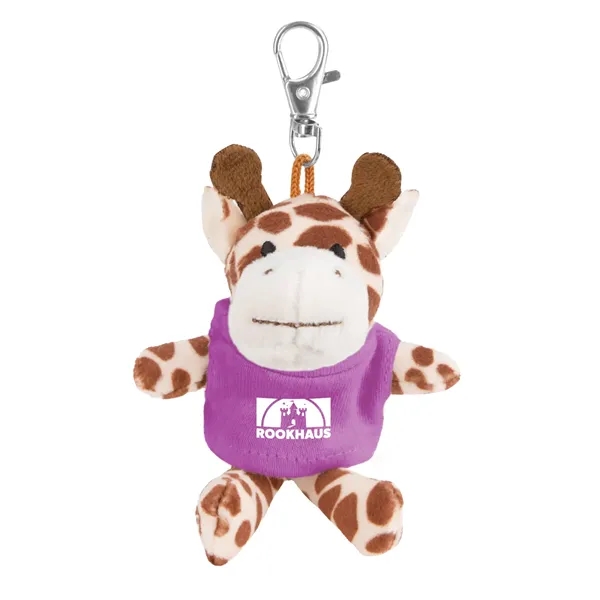Item #PLUSH24 4" Chelsea Teddy Bear™ Plush Key Tag (Wild Bunch Series)