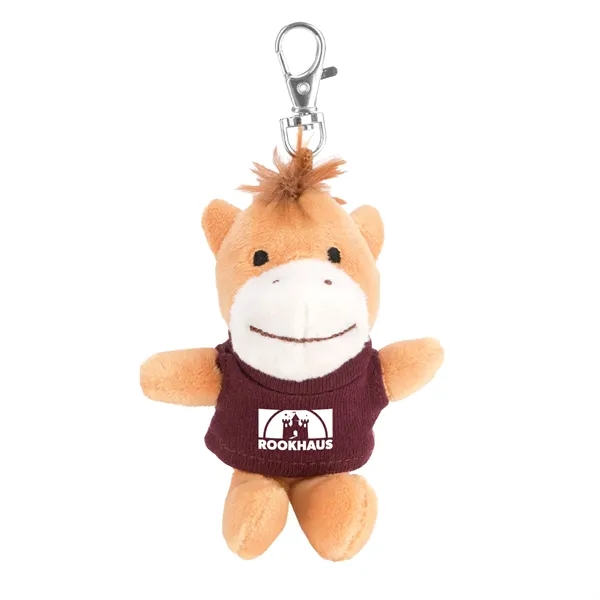 Item #PLUSH24 4" Chelsea Teddy Bear™ Plush Key Tag (Wild Bunch Series)