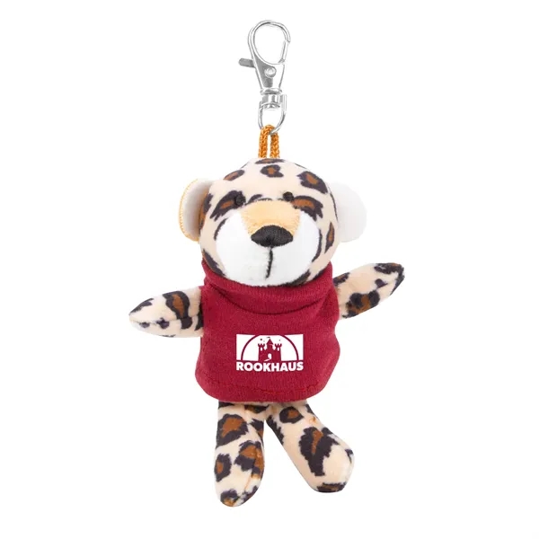 Item #PLUSH24 4" Chelsea Teddy Bear™ Plush Key Tag (Wild Bunch Series)