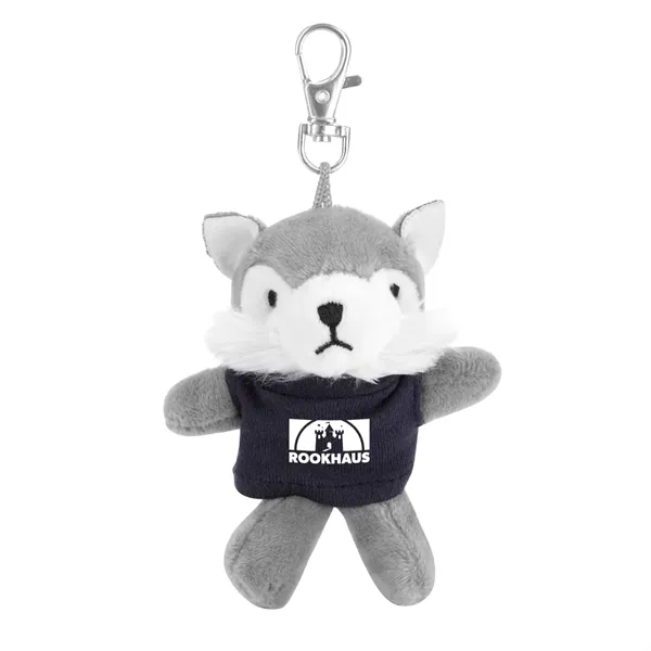 Item #PLUSH24 4" Chelsea Teddy Bear™ Plush Key Tag (Wild Bunch Series)