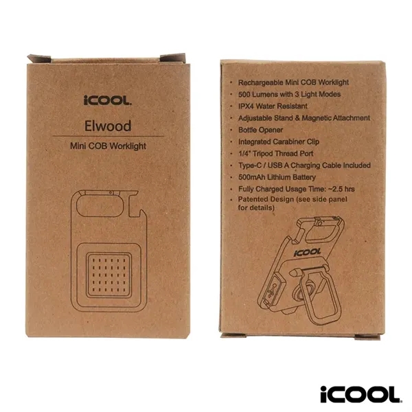 iCOOL® Elwood Rechargeable Multi-Function COB Emergency W...... from ASI 67866 Logomark/Valumark