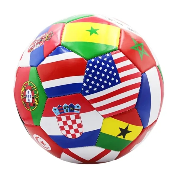 Item #510221 Size 5 World Cup Flags Soccer Ball