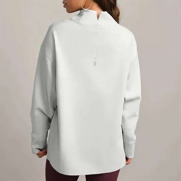 Item #V3685H-0780 Rhone DreamGlow Refined Mock Neck Pullover