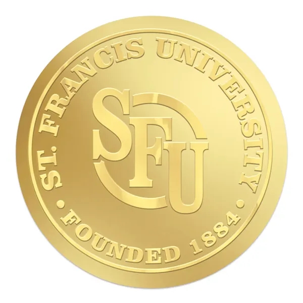 Item #398109 Round Smooth Edged Embellished Foil Roll Seal