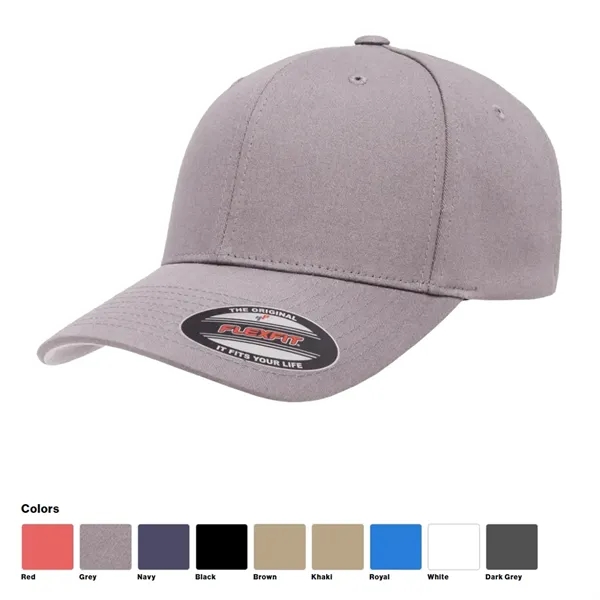 Flexfit V-Flexfit cotton twill cap with fitted comfort and imprint-ready front.... from ASI 72657 Active Life Promo / Active Life