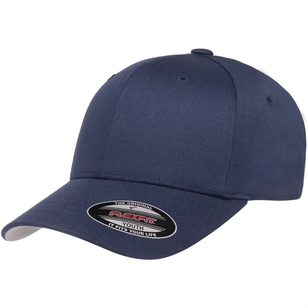 Flexfit youth fitted cap with wool-like fabric and imprint-ready front.... from ASI 72657 Active Life Promo / Active Life