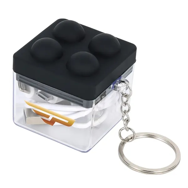Charging Cable with Keyring & Screen Cleaner... from ASI 36730 Ariel Premium Supply Inc