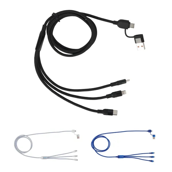 Item #EAC-VE26 Velocity 4-in-1 60W PD 47- Charging Cable