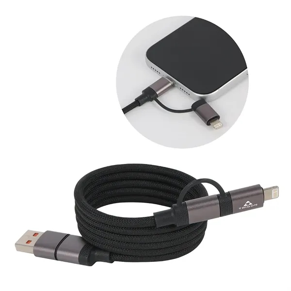 Item #EAC-VR26 Vector 4-in-1 60W PD 39- MagSnap Charging Cable