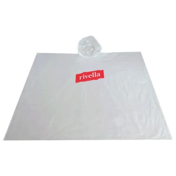 Item #160104 Disposable Rain Poncho For Adult