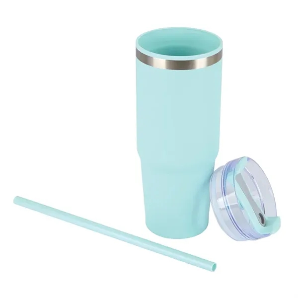 Yesler 30 oz. Double Wall Steel/PP Liner Travel Tumbler... from ASI 67866 Logomark/Valumark