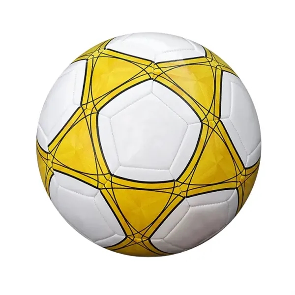 Durable, water-resistant soccer ball with excellent control, customizable with full-color logos,... from ASI 98766 Yanlee Trading Co Ltd